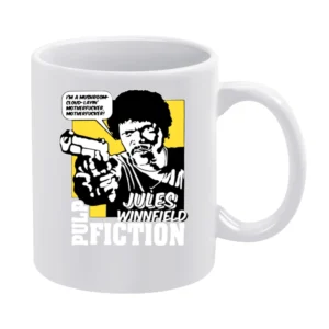 Pulp Fiction Eziekiel Quotes White Mug