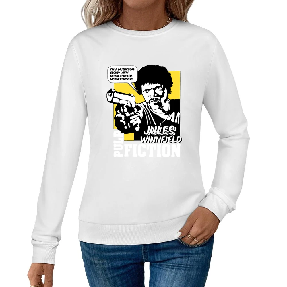 Pulp Fiction Eziekiel Quotes Women Pullover Sweatshirt