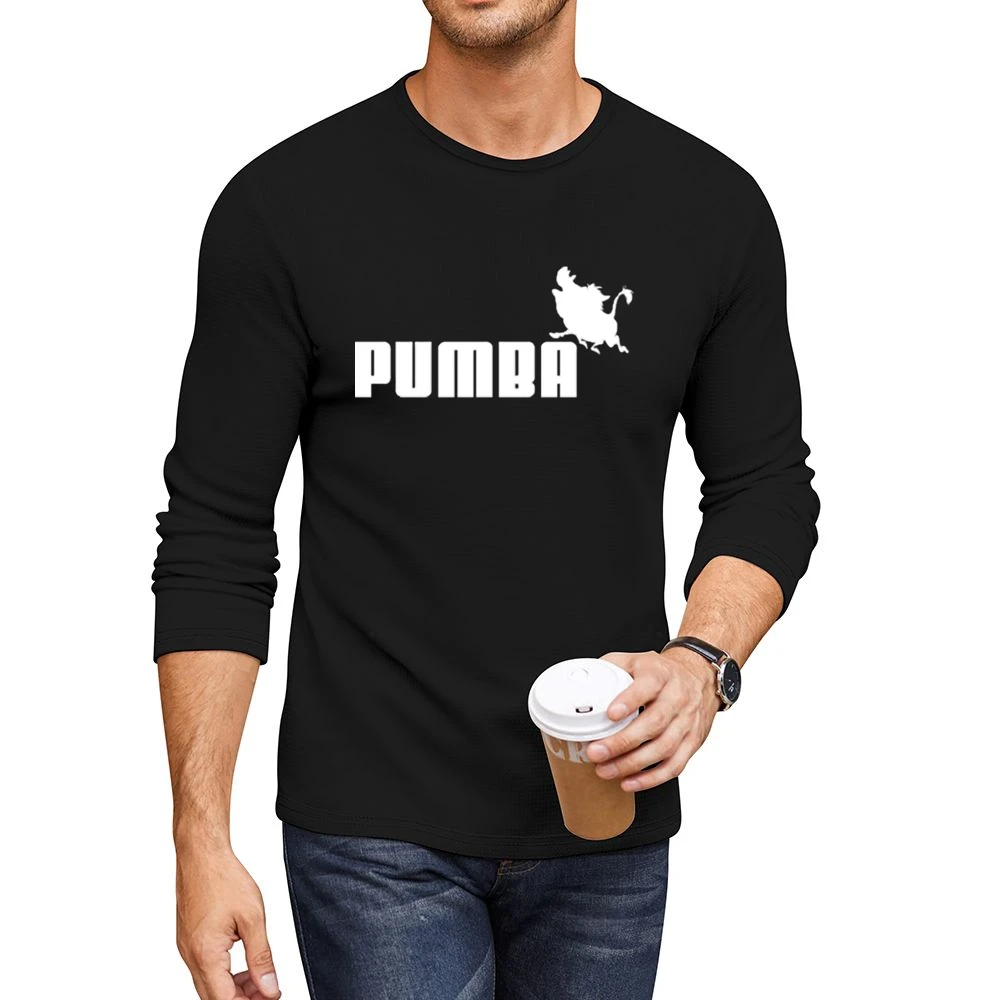 Pumba Lion king parody funny Men CrewNeck Long Sleeve T-Shirt