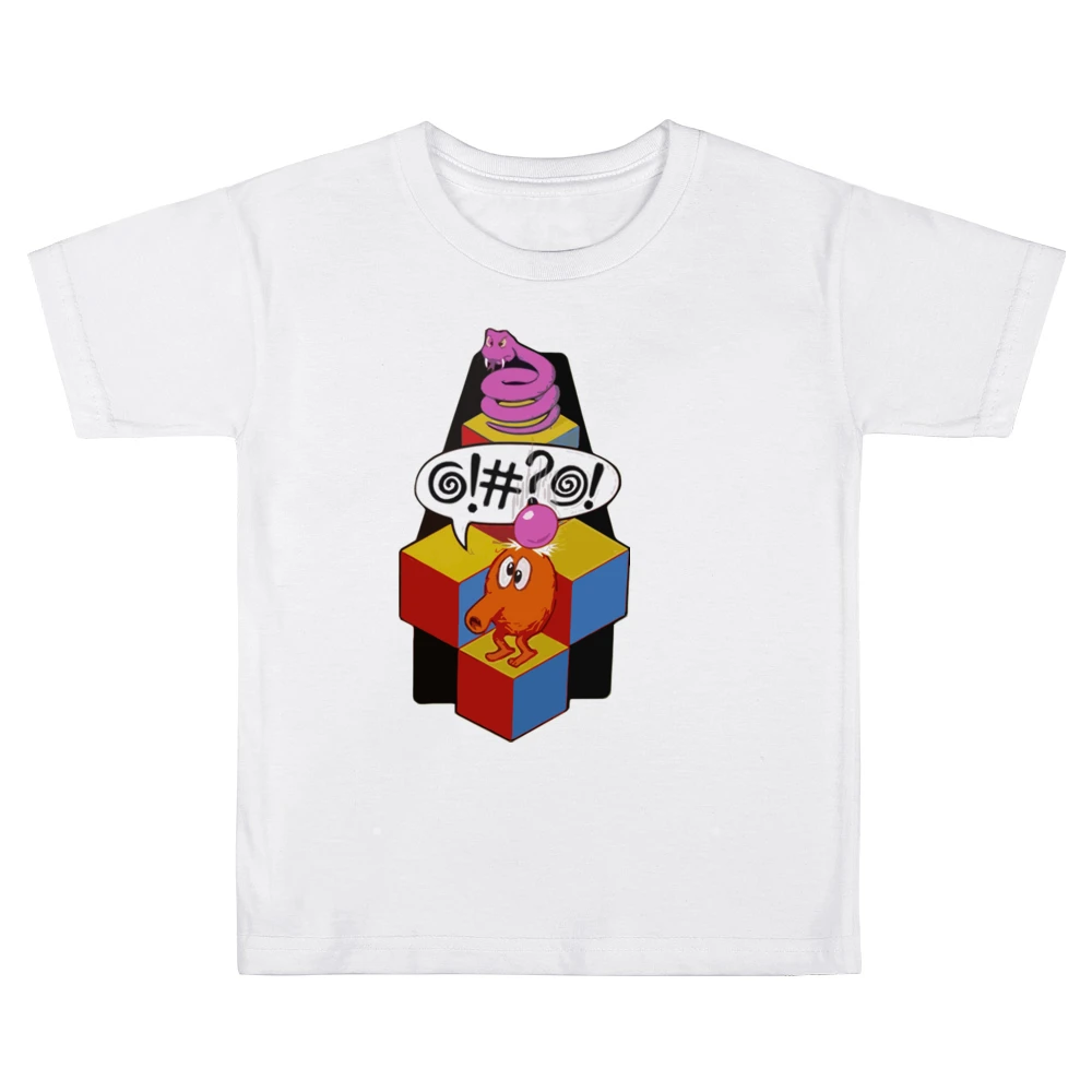 Q-Bert video game Kids Boys Girls T-Shirt