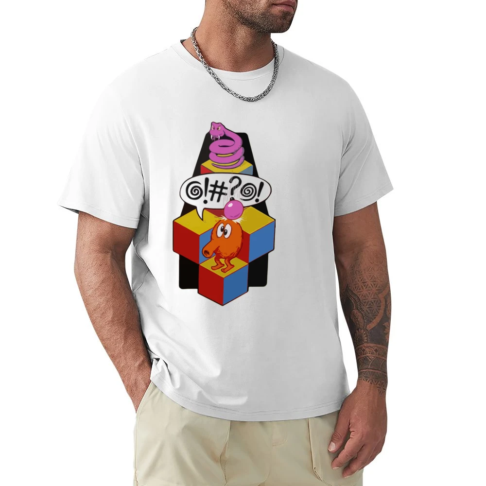 Q-Bert video game Premium Men T-shirt