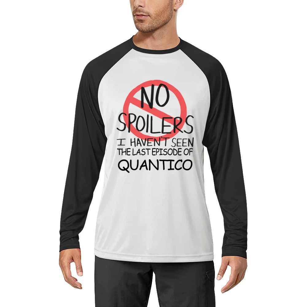 Quantico No Spoilers Last Episode Tv Funny Men Long Sleeve T-Shirt