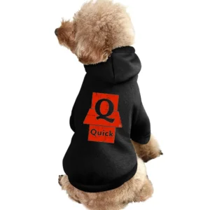 Quick Fast Food Restaurant Distressed Look Pet Apparel Clothes