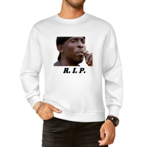 R I P Omar Little European Size Pullover Sweater