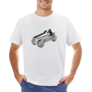 Race Car Fun Classic Monopoly Token Cool Graphic Game Tee Shirt Asian Size Men T-Shirt