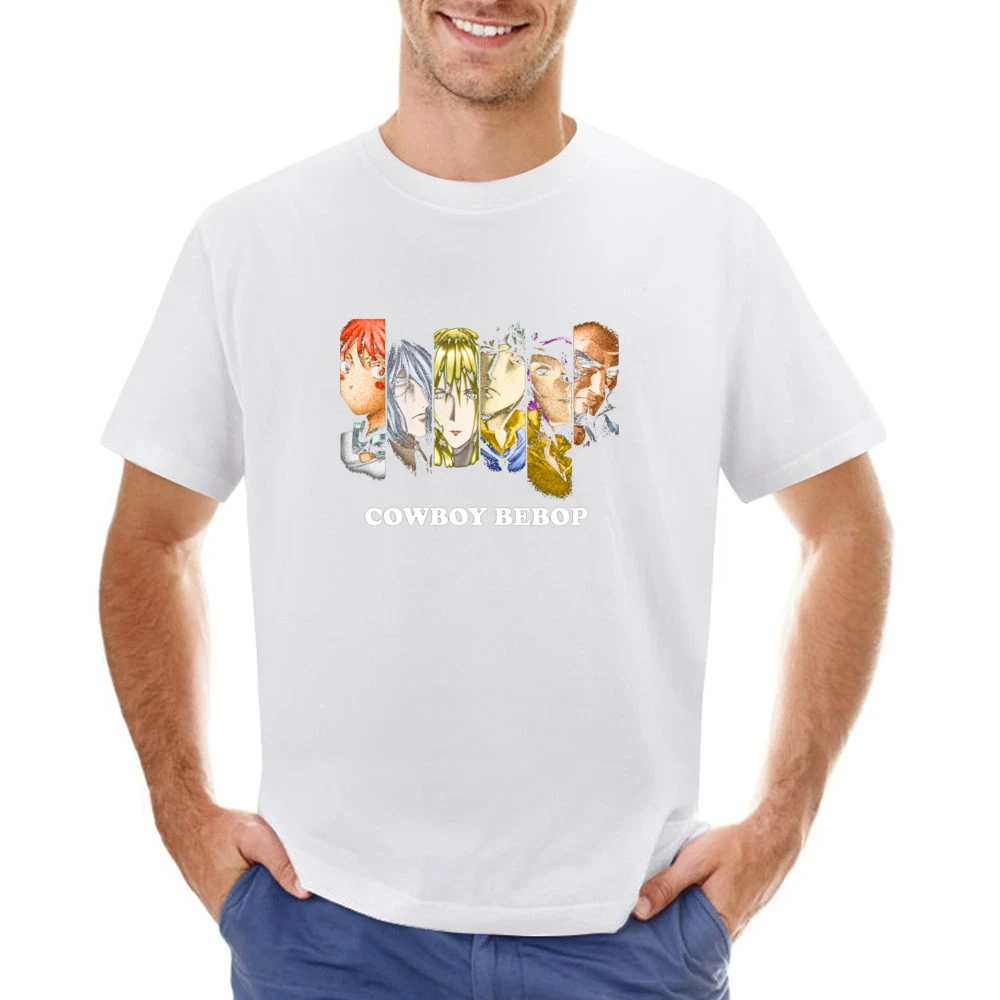 Radical Ed Vicious Julia Spike Spiegel Faye Valentine Jet Black Cowboy Asian Size Men T-Shirt