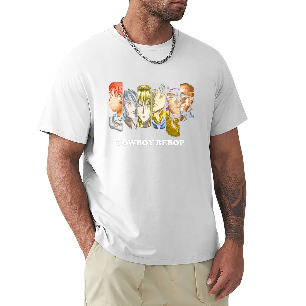 Radical Ed Vicious Julia Spike Spiegel Faye Valentine Jet Black Cowboy Premium Men T-shirt
