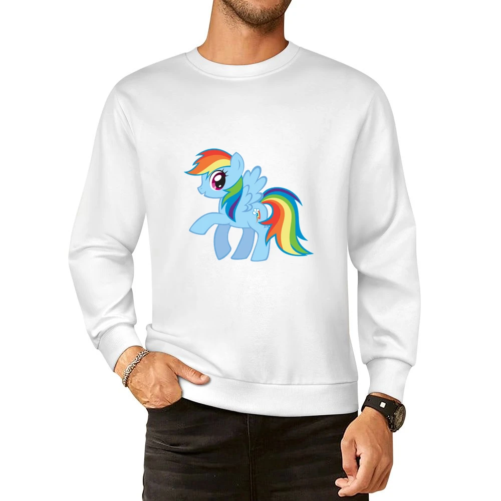 Rainbow Dash Tshirt European Size Pullover Sweater