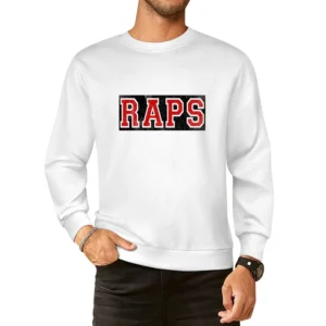 Raps Distressed Graphic Basketball Toronto Playoffs European Size Pullover Sweater