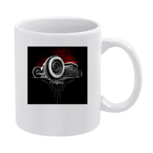 Rat Rod Tshirt White Mug