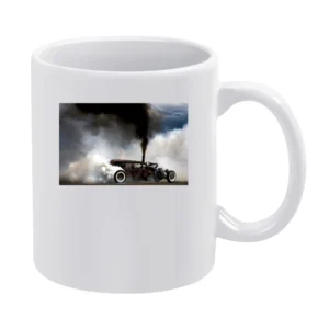 Rat Smoke show Tshirt White Mug