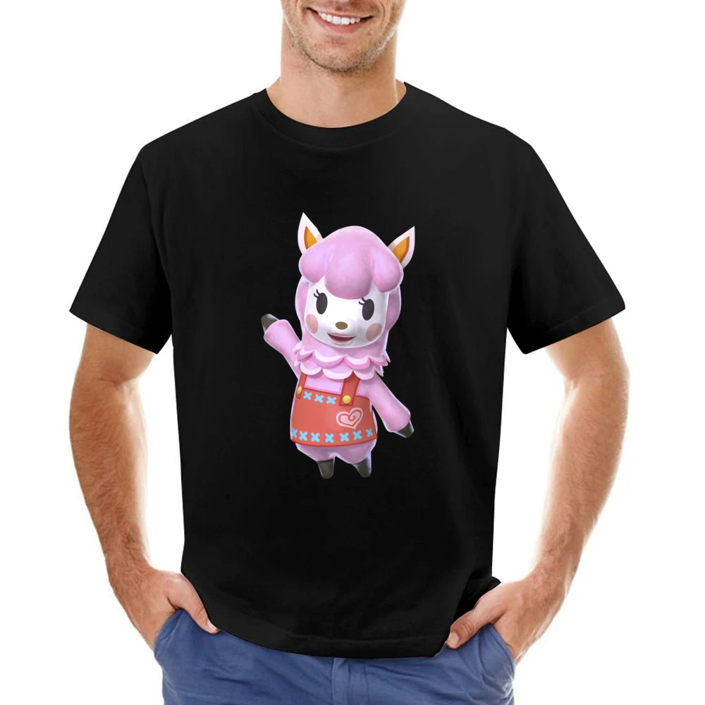 Reese From Animal Crossing Nintendo Character Video Game Asian Size Men T-Shirt