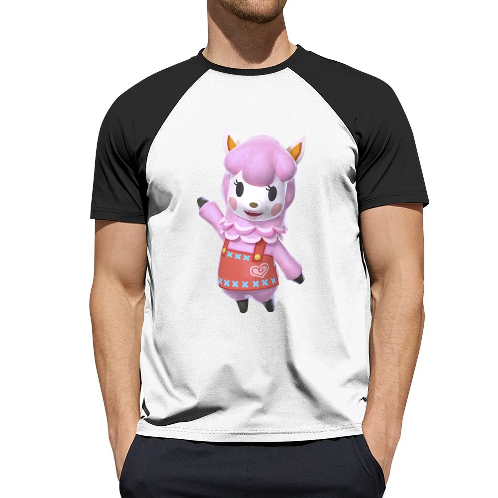 Reese From Animal Crossing Nintendo Character Video Game Men Short Sleeve T-Shirt
