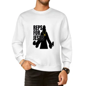 Reps For Jesus Tshirt European Size Pullover Sweater