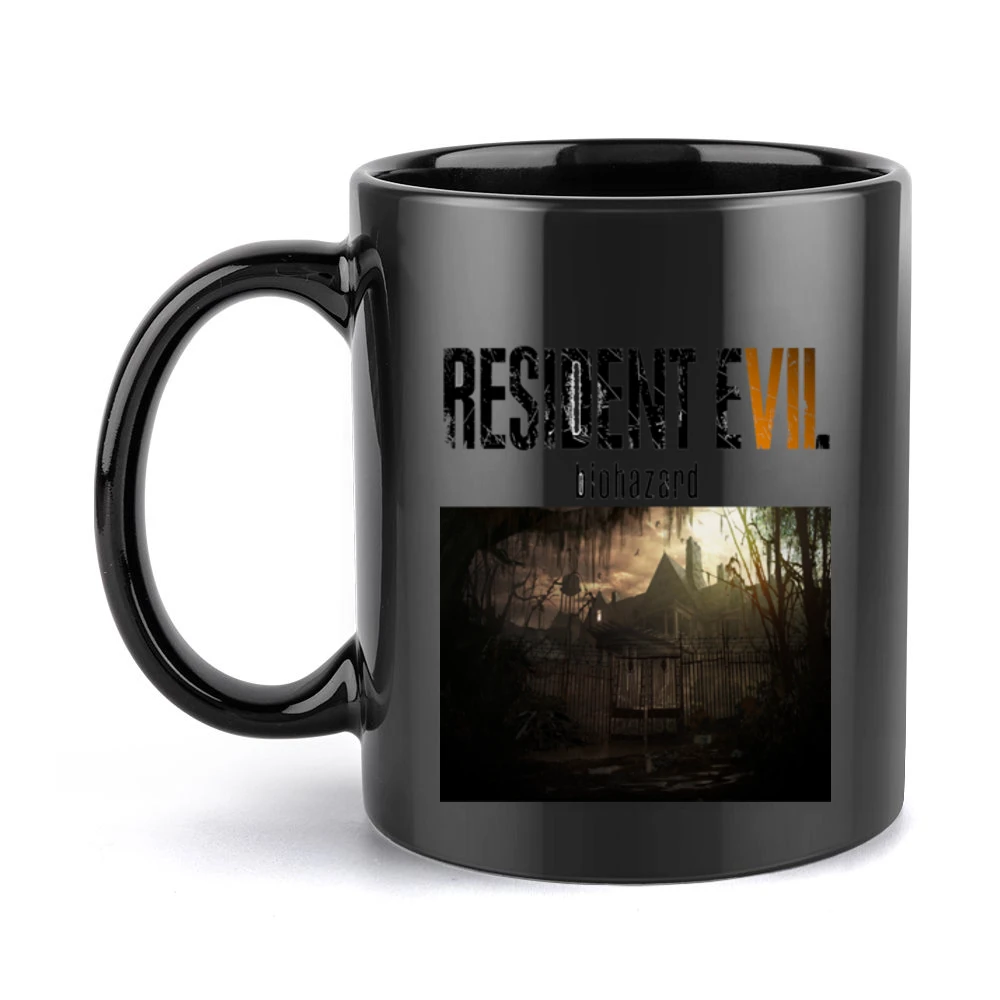 Resident Evil Biohazard Black Mug