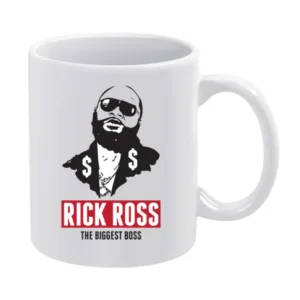 Rick Ross Boss Tshirt White Mug