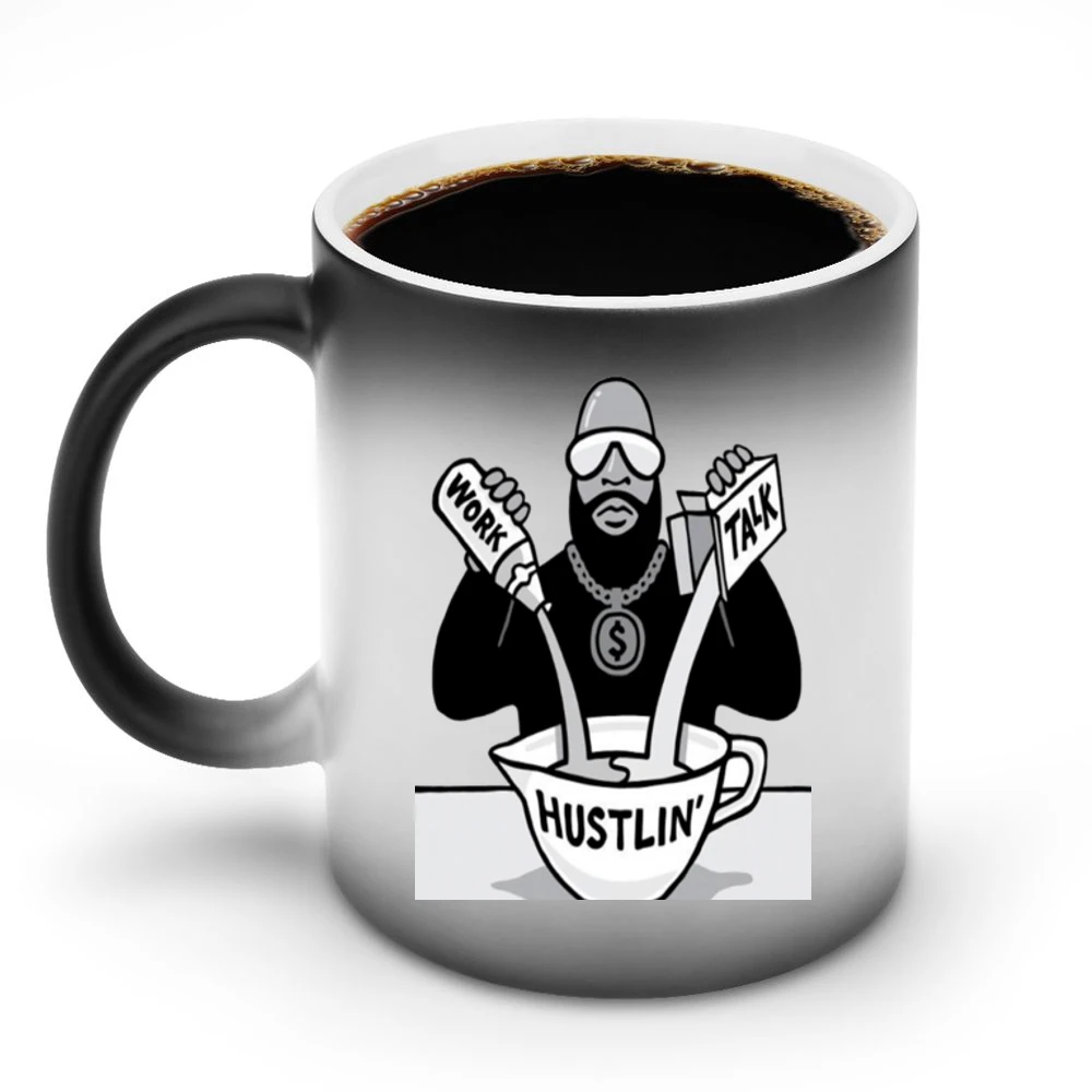 Rick Ross Hustlin Discoloration Mug