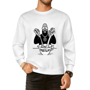 Rick Ross Hustlin European Size Pullover Sweater