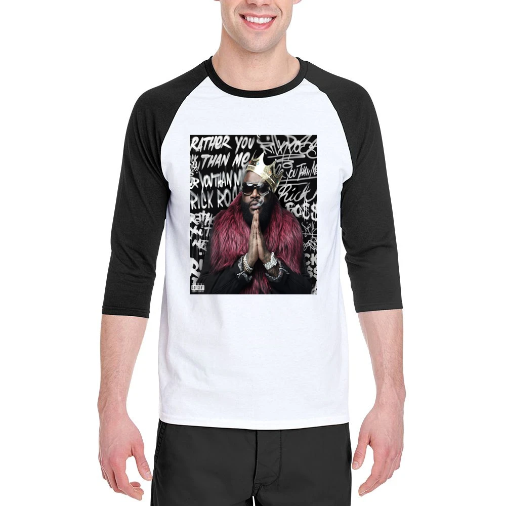 Rick Ross King (all Colors And Styles Available) Men 3/4 Sleeve T-Shirt