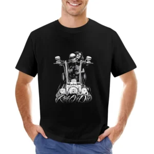 Ride Or Die Motorcycle Tshirt Asian Size Men T-Shirt