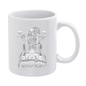 Ride Or Die Motorcycle Tshirt White Mug