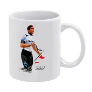 Rip Andy Irons Surfing Legend White Mug