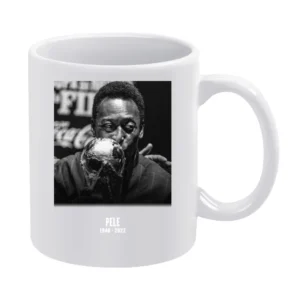 Rip Pele 1940 To 2022 Tribute White Mug