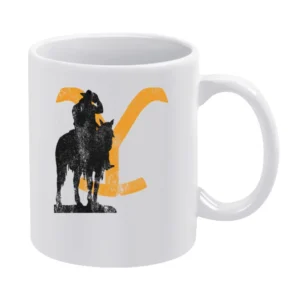 Rip Wheeler Cowboy Vintage Style Yellowstone Show White Mug