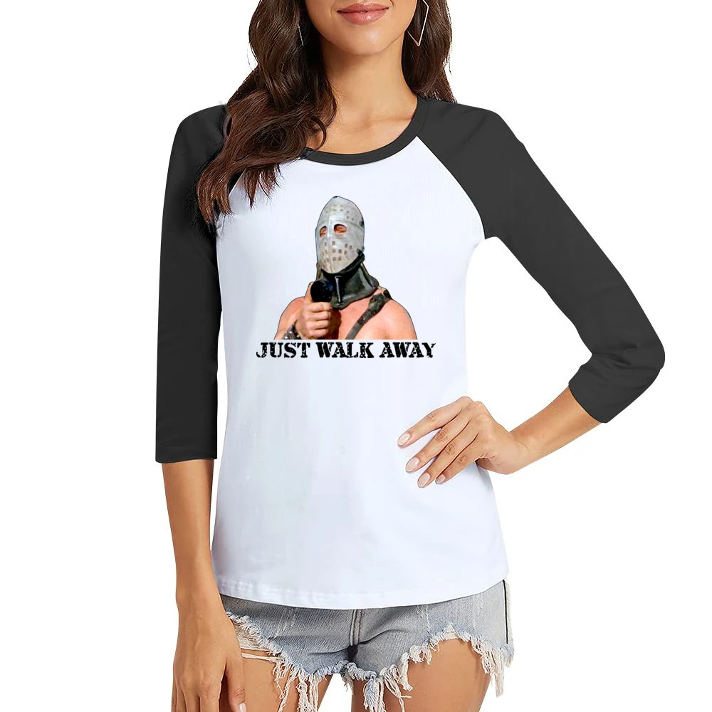 Road Warrior 2 Lord Humungus Women Ladies 3-4 Sleeve T-Shirt