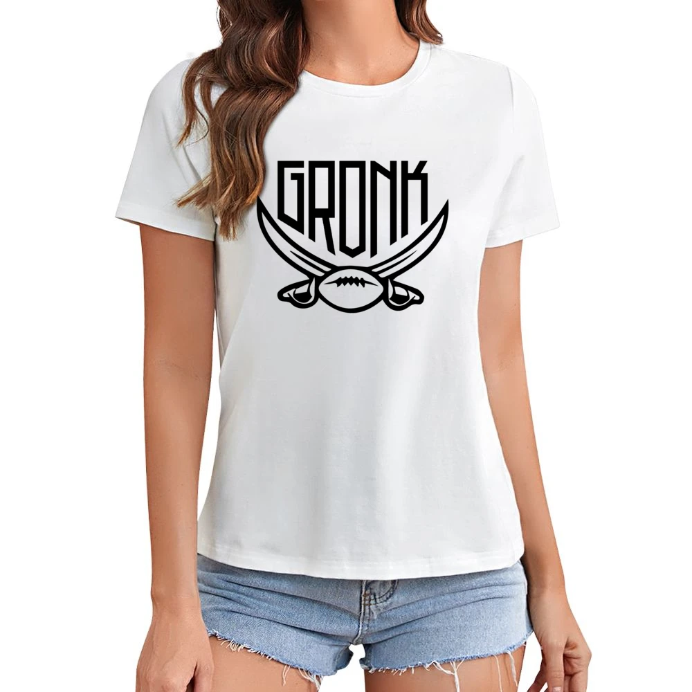 Rob Gronkowski Tampa Bay Trade Football Fan Asian Size Women Ladies T-shirt