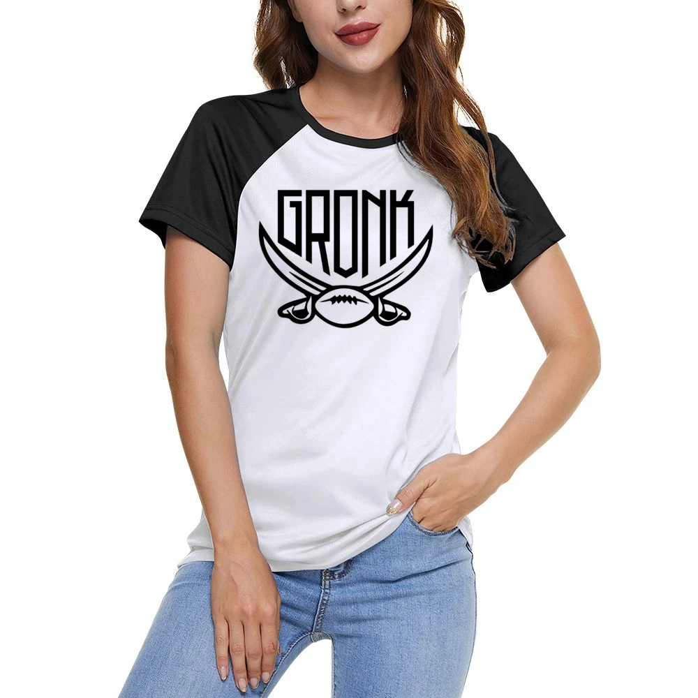 Rob Gronkowski Tampa Bay Trade Football Fan Women Ladies Short Sleeve T-Shirt