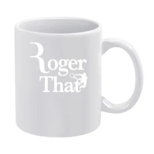 Roger That Fun Roger Federer Professional Tennis Champion Wimbledon US White Mug