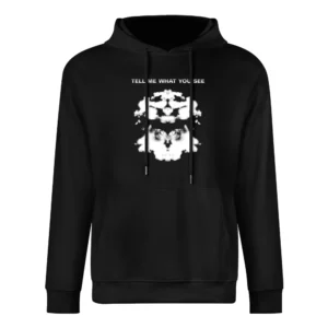 Rorschach ink tell me what you see European Size Men Hoodie