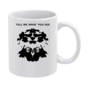 Rorschach tell me what you see White Mug