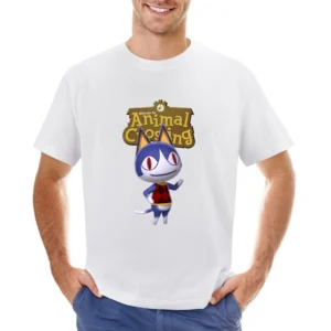 Rover From Animal Crossing Nintendo Video Game Fan Asian Size Men T-Shirt