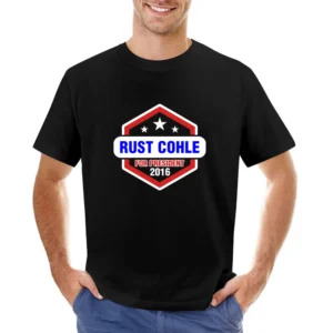 Rust Cohle For President 2016 True Detective TV Show Asian Size Men T-Shirt