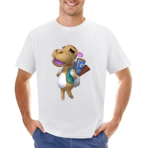 Saharah From Animal Crossing Nintendo Character Video Game Asian Size Men T-Shirt