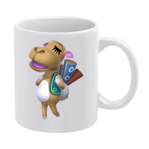 Saharah From Animal Crossing Nintendo Character Video Game White Mug