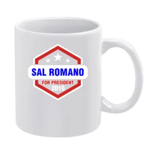 Sal Romano For President 2016 Mad Men TV Show White Mug