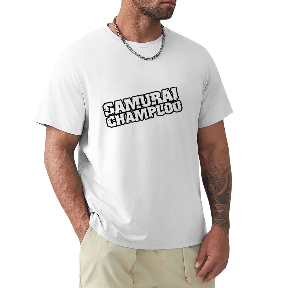 Samurai Champloo black text anime manga Premium Men T-shirt