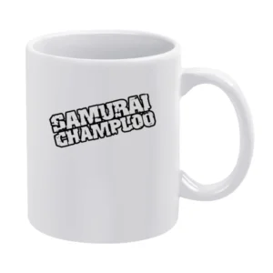 Samurai Champloo black text anime manga White Mug
