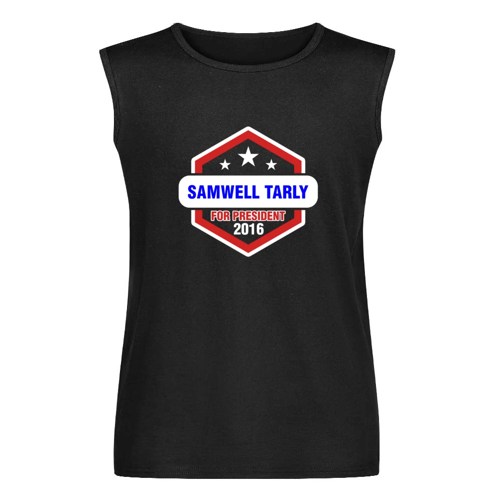 Samwell Tarly For President 2016 Game of Thrones TV Show Men Sleeveless T-Shirt