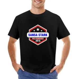 Sansa Stark For President 2016 Game of Thrones TV Show Asian Size Men T-Shirt