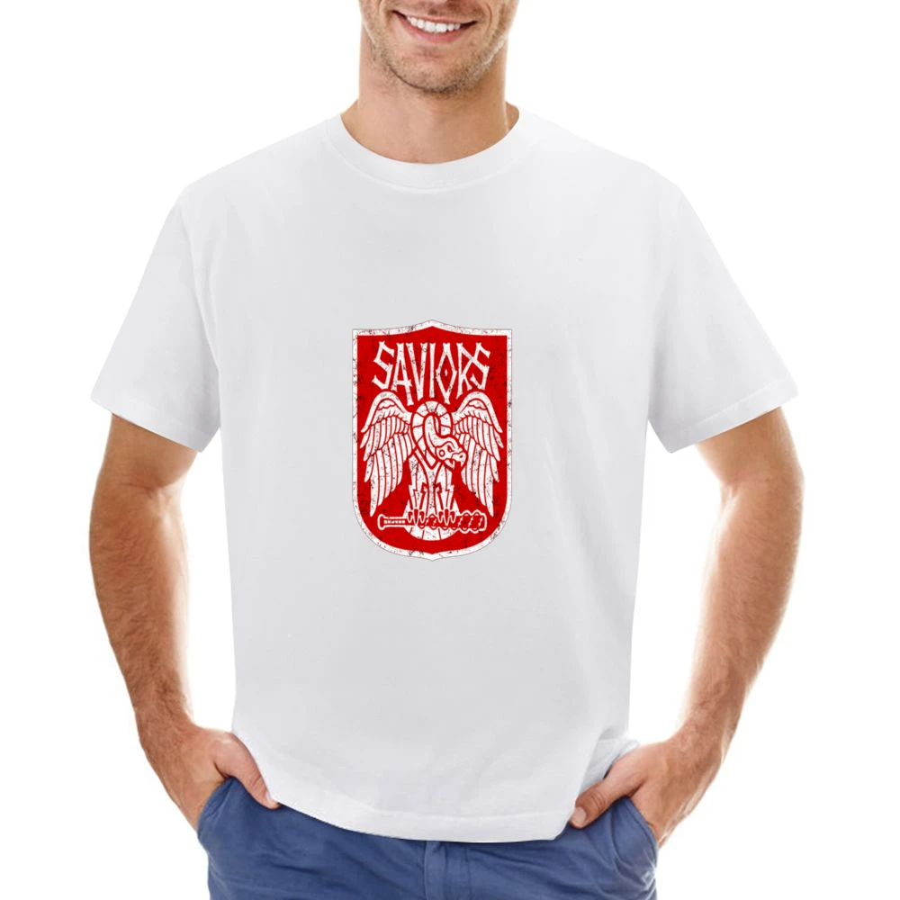 Saviors Logo Tshirt Asian Size Men T-Shirt