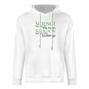 Science and Religion Definition European Size Men Hoodie