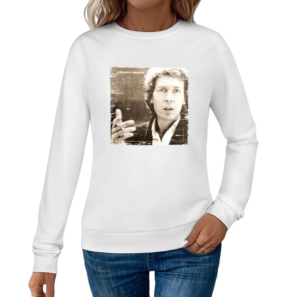 Scott Walker Climate Of The Hunter Album Cover Distressed Image T Shir Women Pullover Sweatshirt