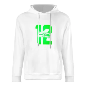Seatle Football Team 12th Man European Size Men Hoodie