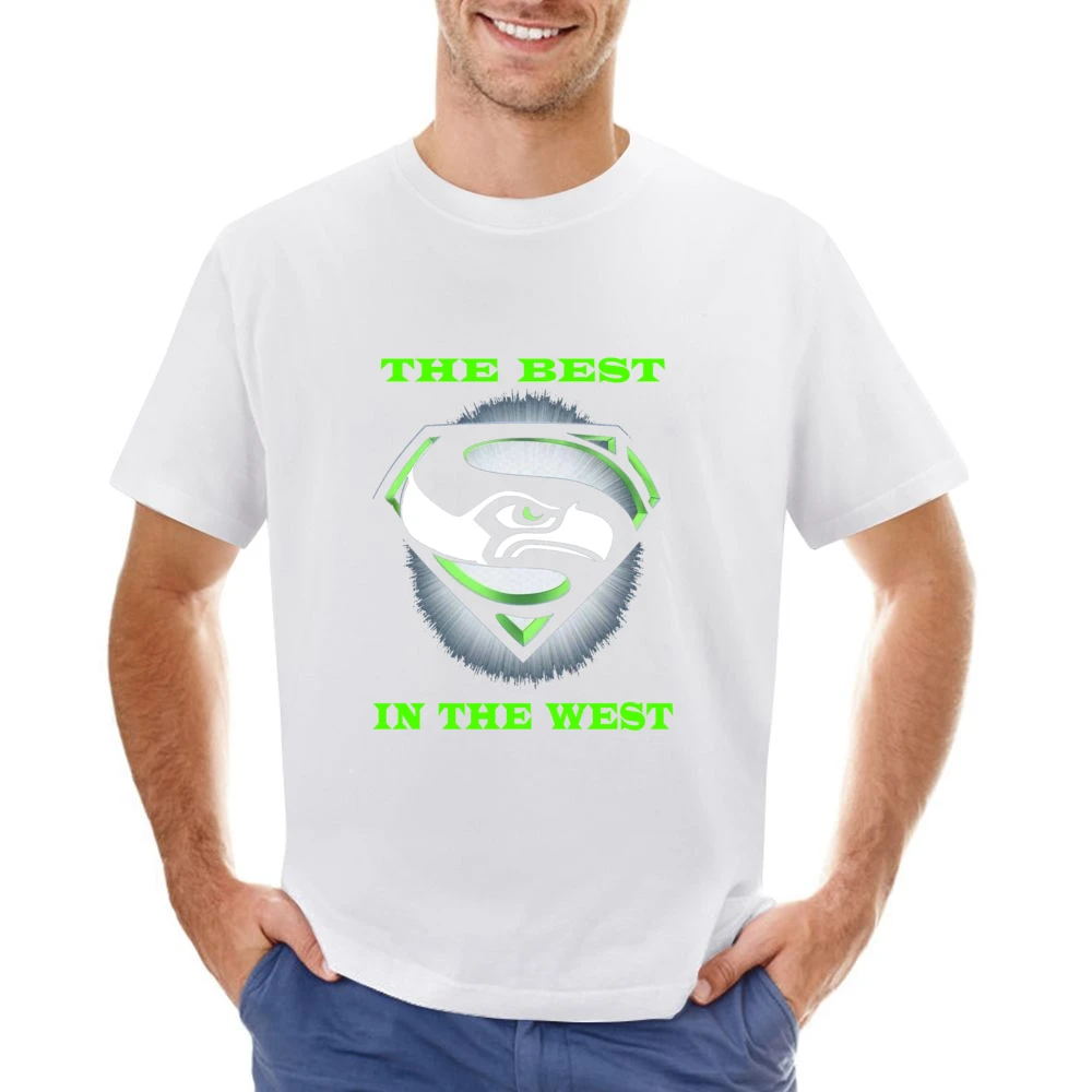 Seattle Seahawks The Best In The West Tshirt Asian Size Men T-Shirt
