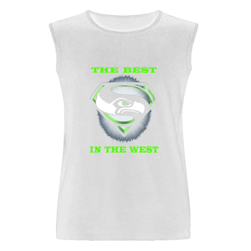 Seattle Seahawks The Best In The West Tshirt Men Sleeveless T-Shirt