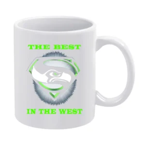 Seattle Seahawks The Best In The West Tshirt White Mug